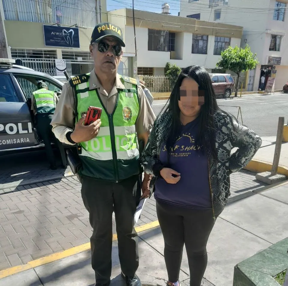 DETENIDA POR ROBO DE CELULAR EN HUNTER