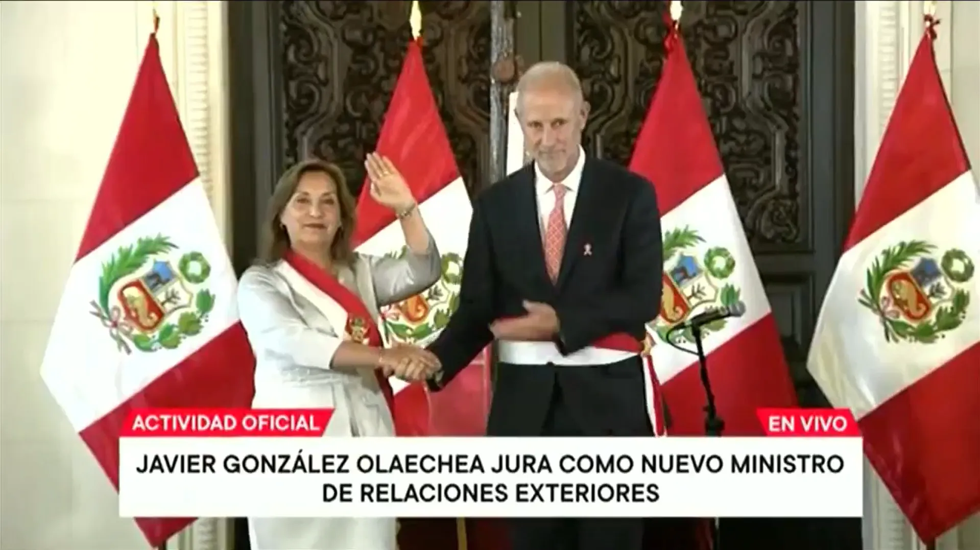 Javier González-Olaechea Asume Como Nuevo Canciller Del Perú