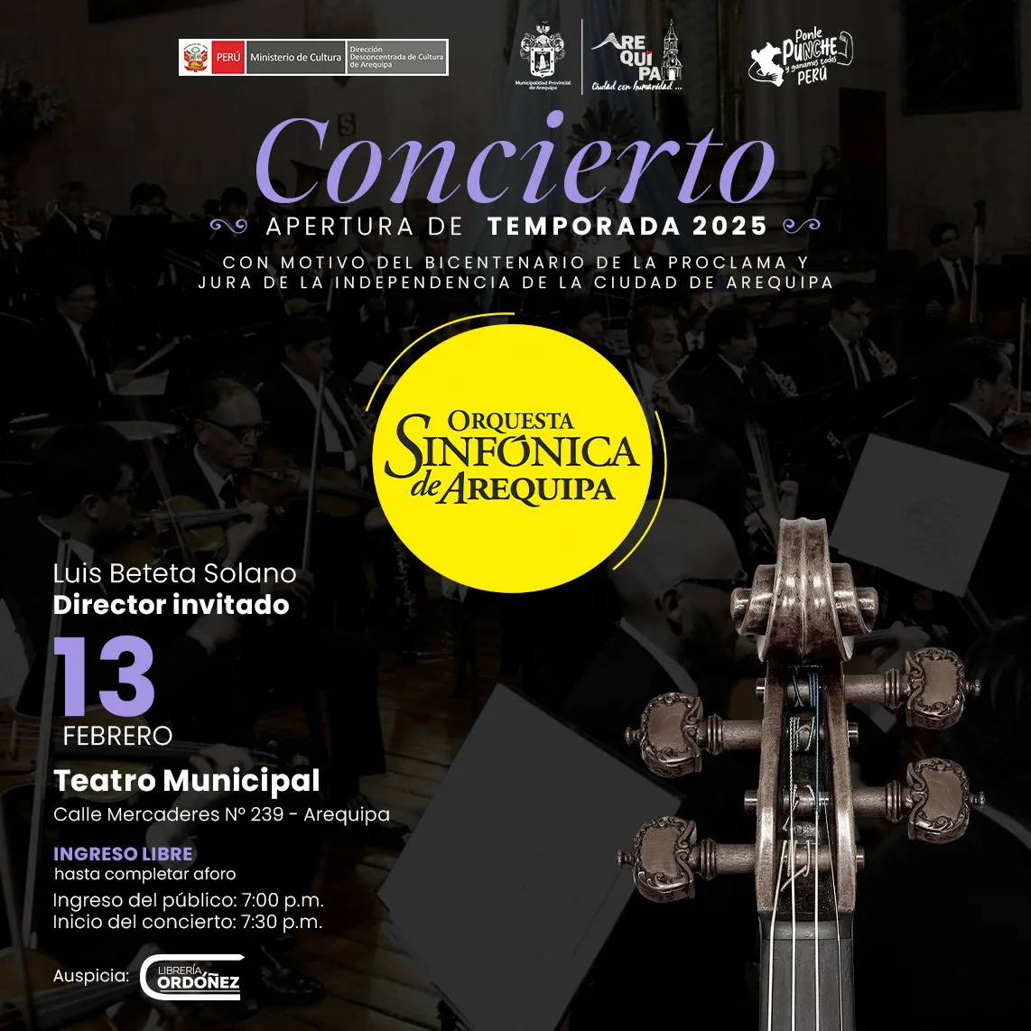 Concierto sinfónico