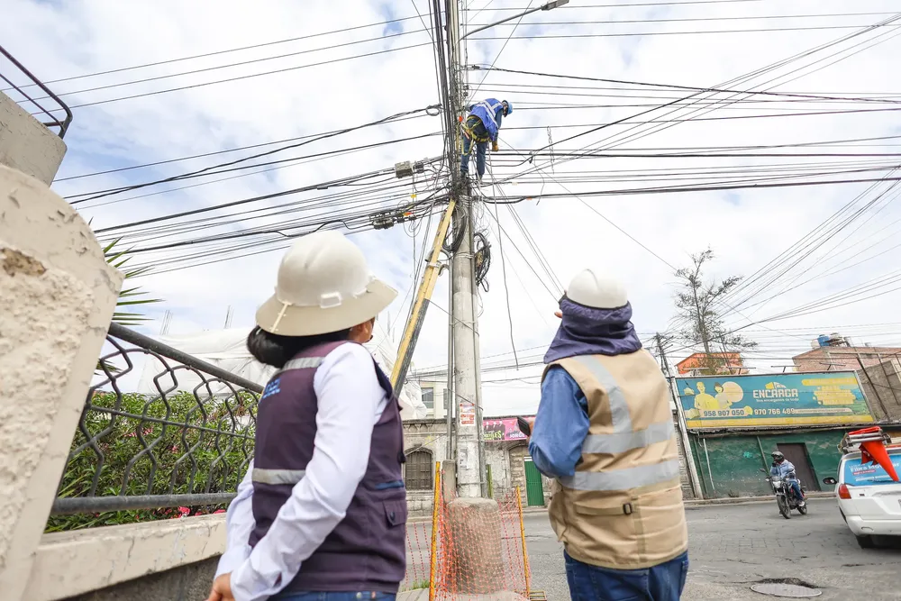corte de luz en 7 distritos de Arequipa