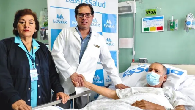 Extirpan gran tumor y devuelven la movilidad a varón de 67 años