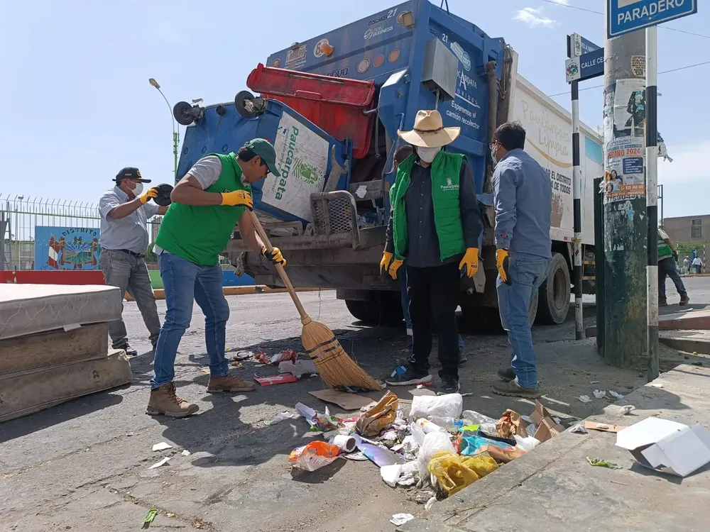 Recogen 110 toneladas de basura en Paucarpata