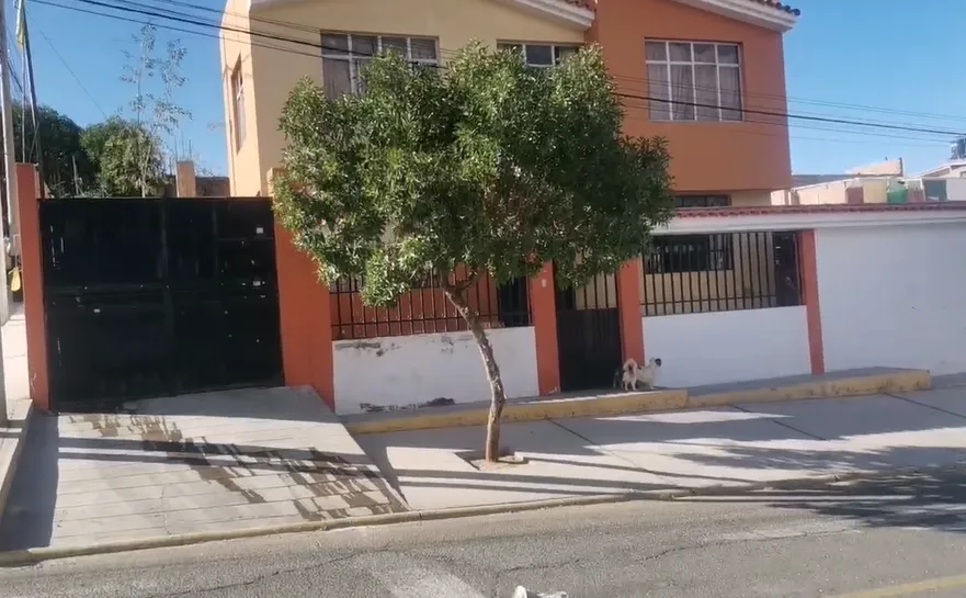 vivienda afectada en Cayma