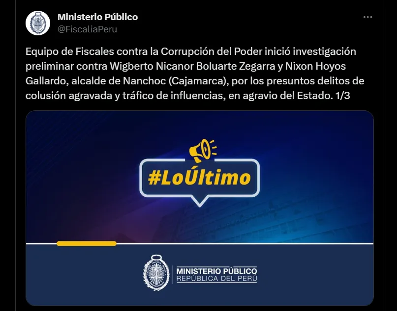 Fiscalia Perú