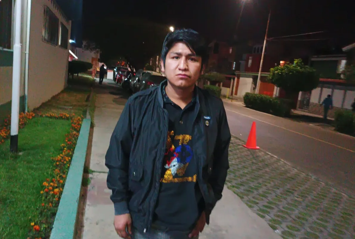 DETENIDO POR SER PRESUNTO AUTOR DEL HURTO DE SIETE MIL SOLES