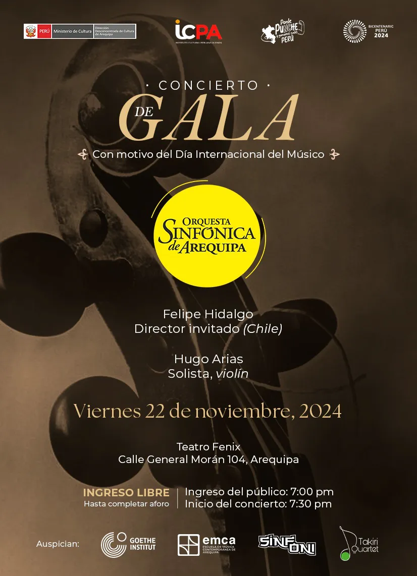 Concierto de gala Orquesta Sinfónica