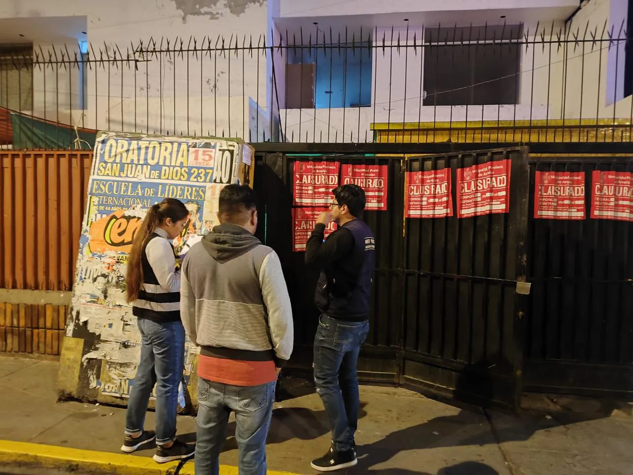 Hallan a dos menores de edad durante intervención a local nocturno