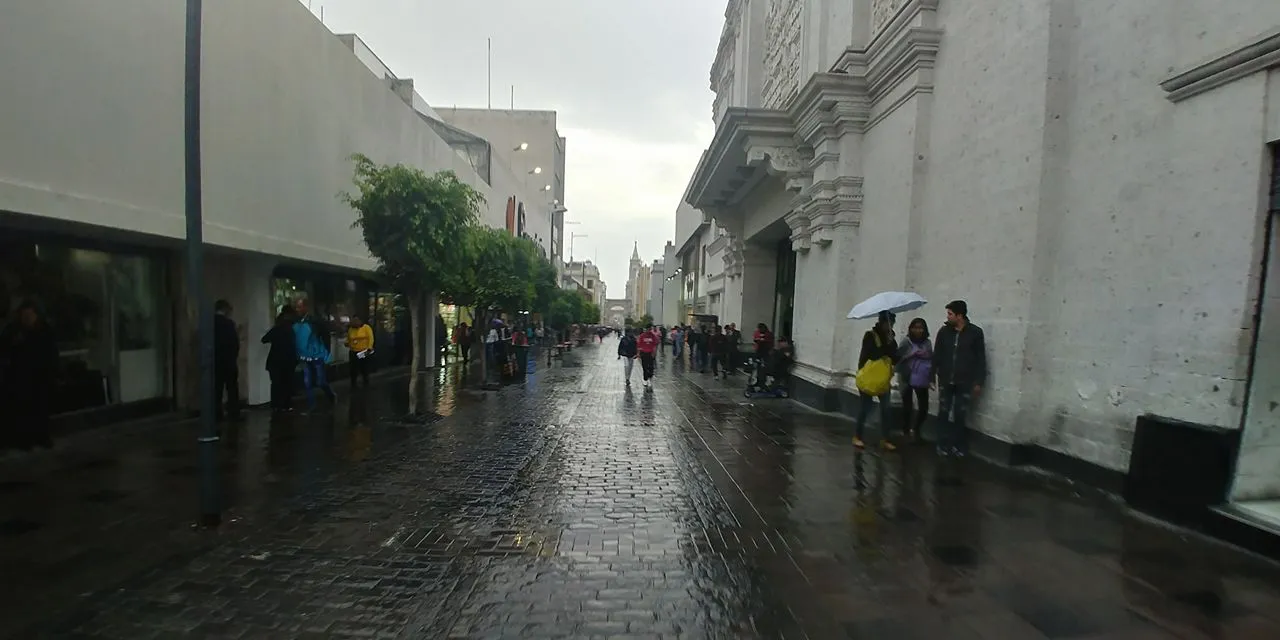 Lluvias en Arequipa