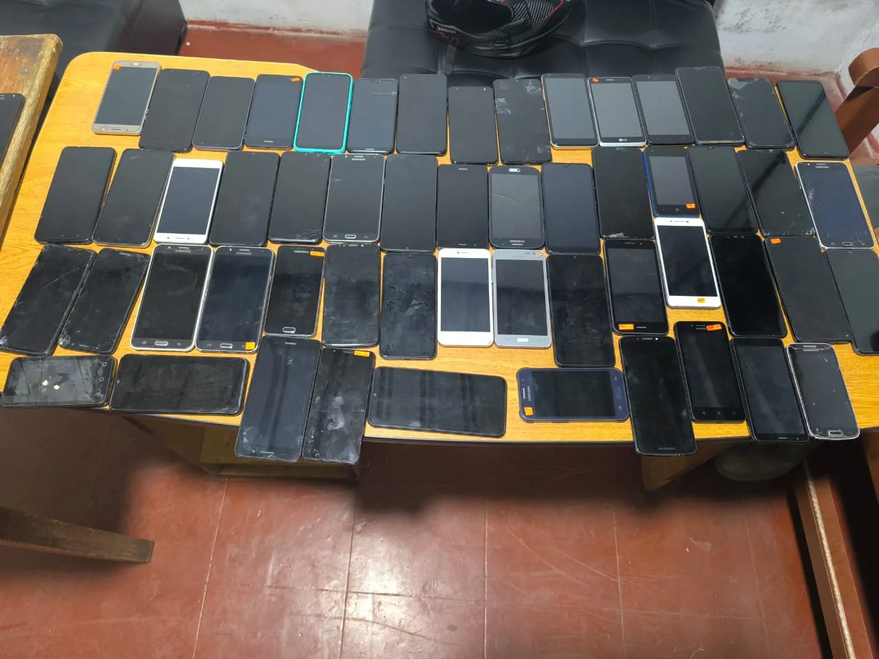 celulares incautados