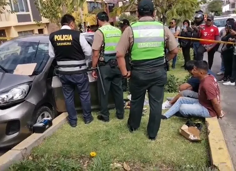 Hermanos detienen a dos presuntos delincuentes que se dedicarían al hurto de autopartes