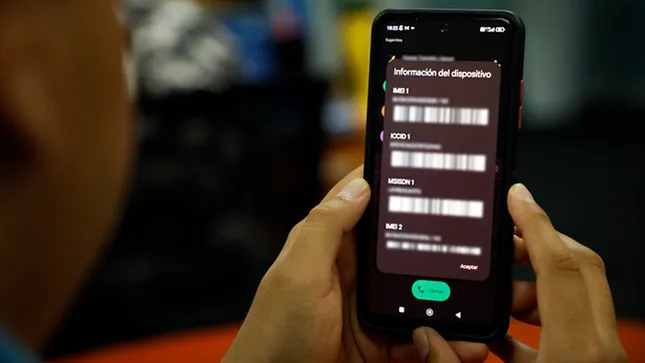 bloqueo de celular