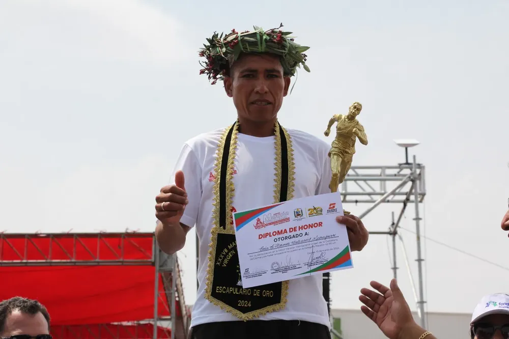 ganador de la XXXVII edición de la Maratón Internacional Virgen de la Candelaria