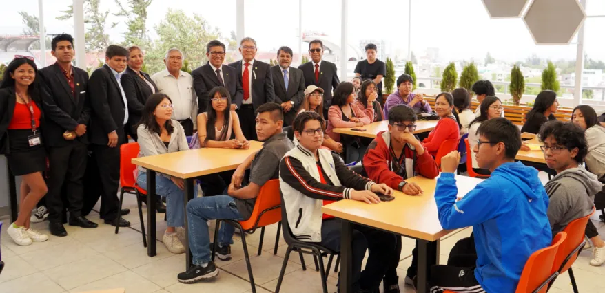 Inauguran cafetería ecológica en la UNSA