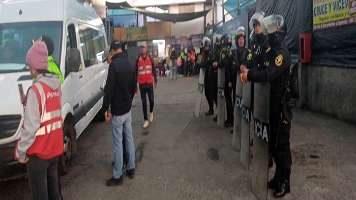 clausuran terminal terrestres