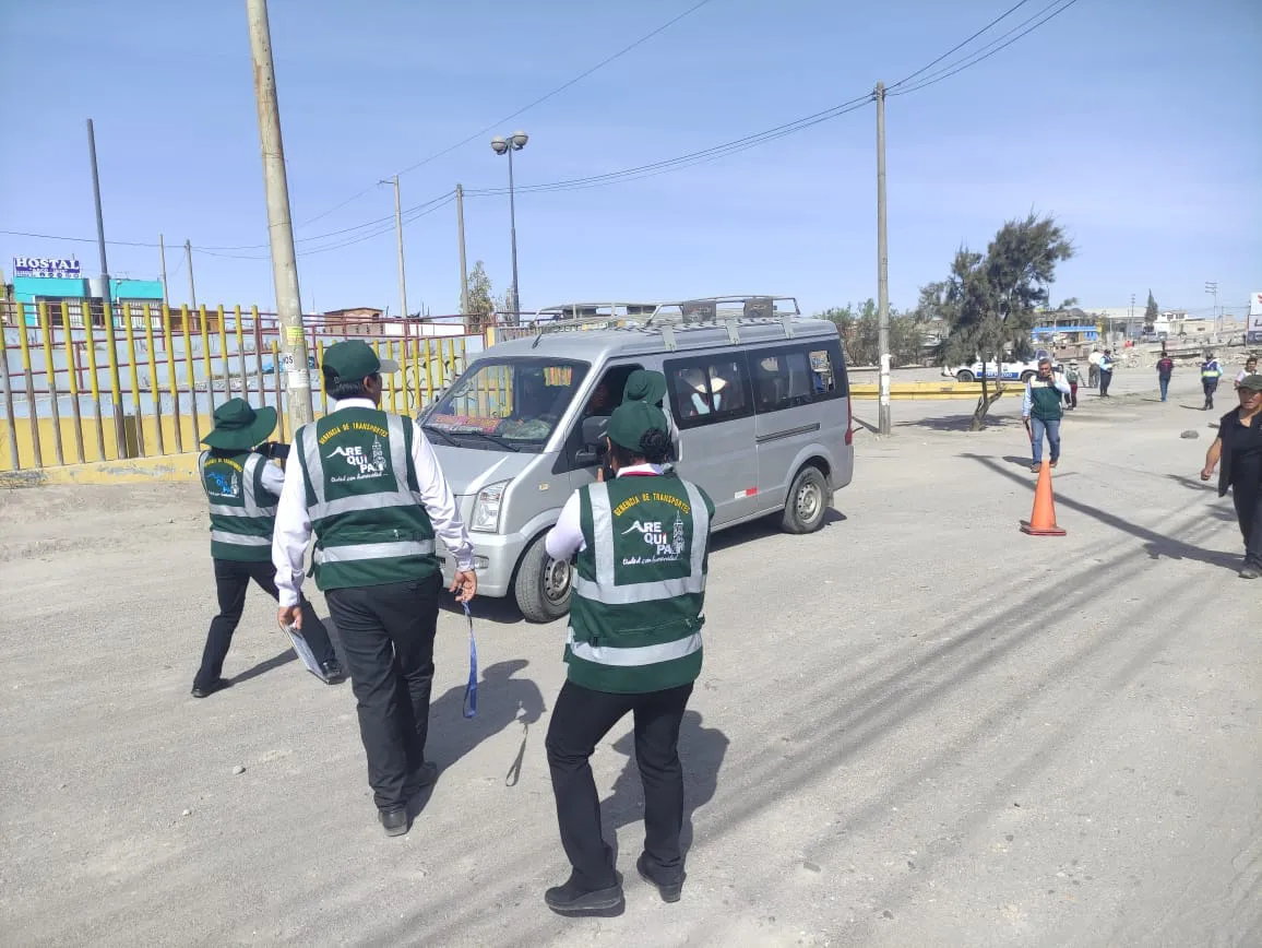 Tras operativo realizado en Cerro Colorado 10 unidades M1 fueron llevadas al depósito