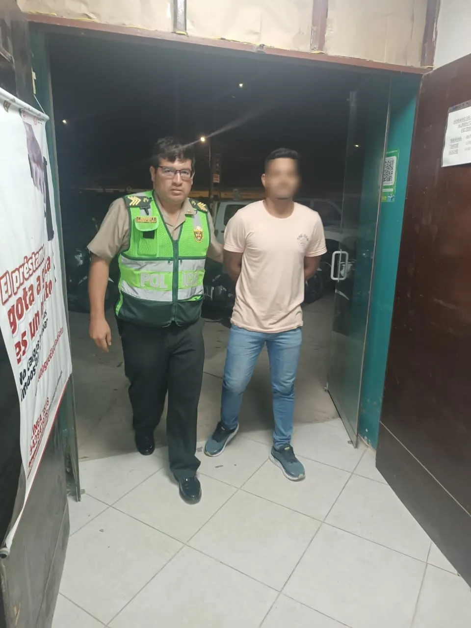 Detenido por extorsion