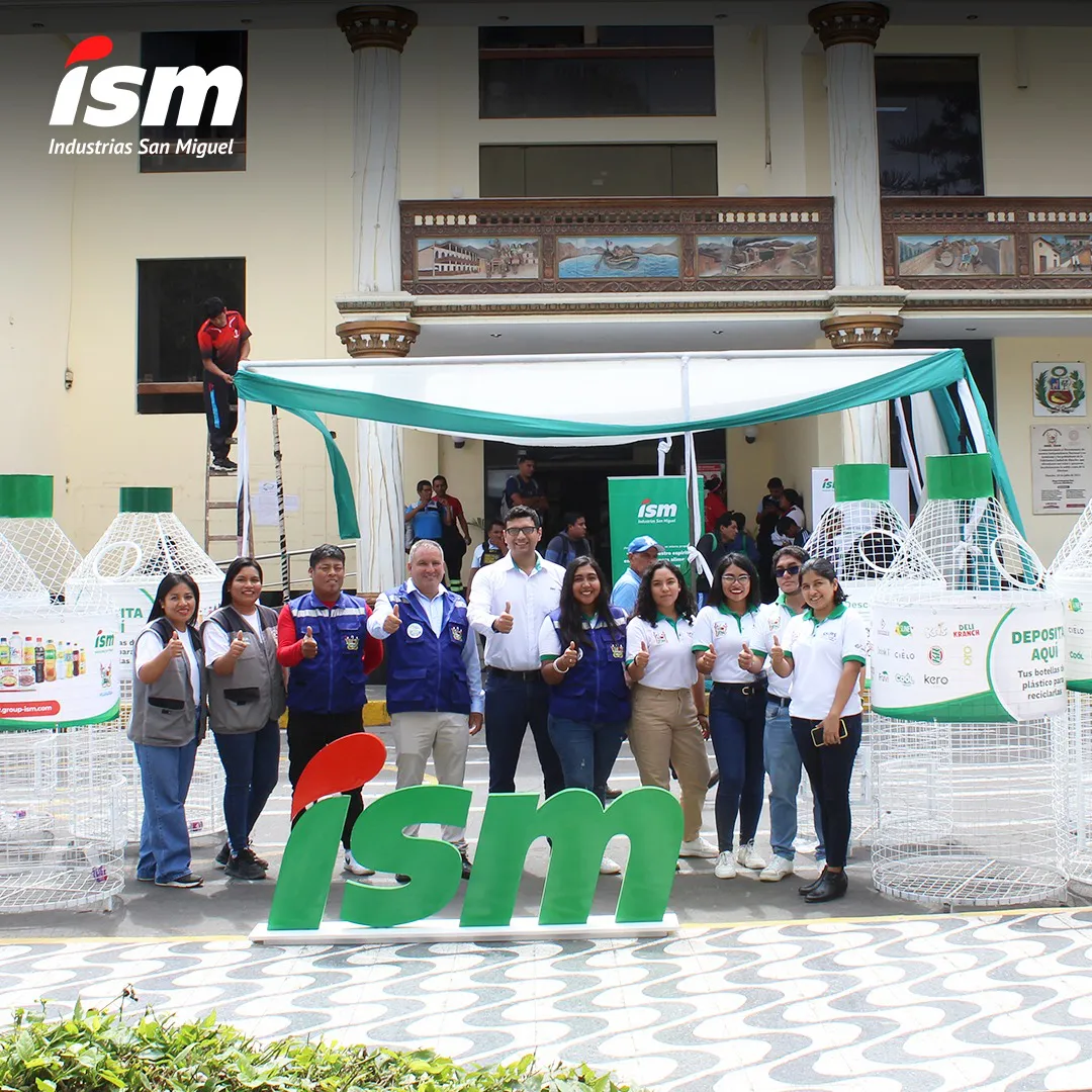 ISM impulsa el reciclaje ciudadano. Donó 20 contenedores a Huaura y Arequipa